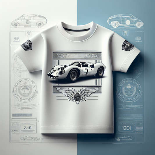 Camiseta BMW M Motorsport Car para niño – ¡Estilo y Confort Original para tu Pequeño Piloto!