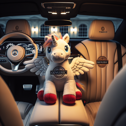 Fascinante Peluche Pegaso Original de BMW: Un Accesorio Único para los Verdaderos Fanáticos de BMW