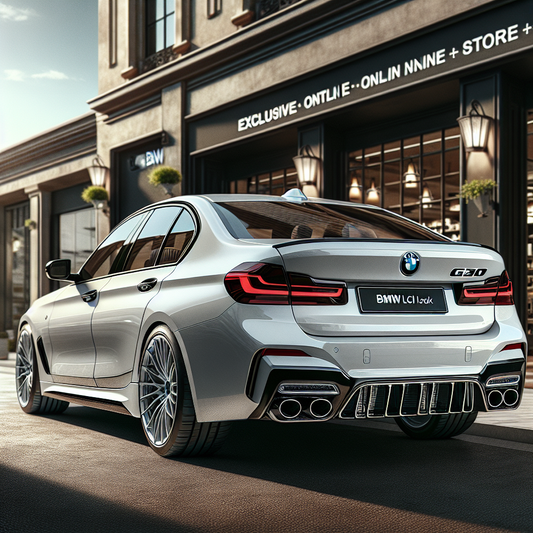 Paragolpes Trasero BMW F10 Look G30 LCI: Elegancia y Funcionalidad en una sola pieza