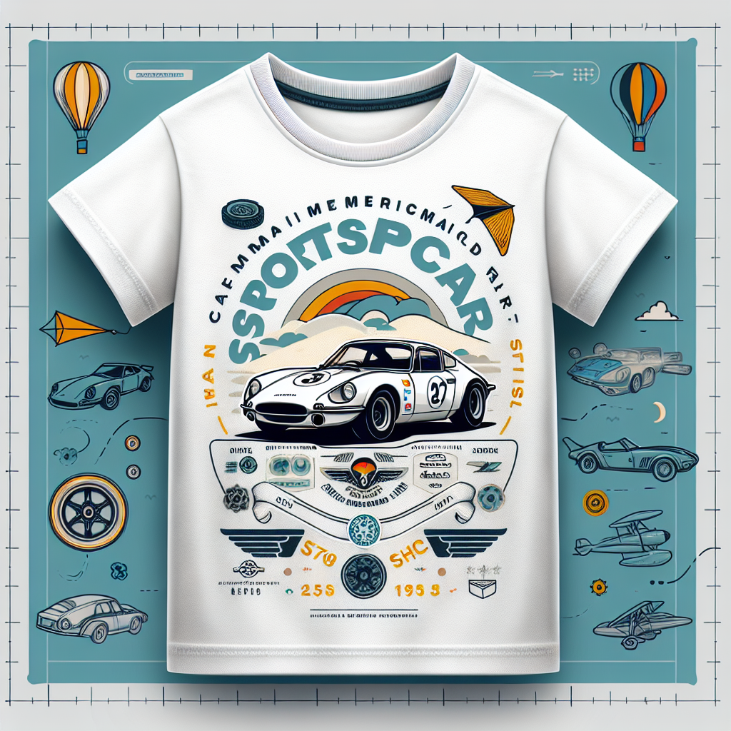 Camiseta BMW M Motorsport Car para Niño: Comodidad y Estilo en Movimiento