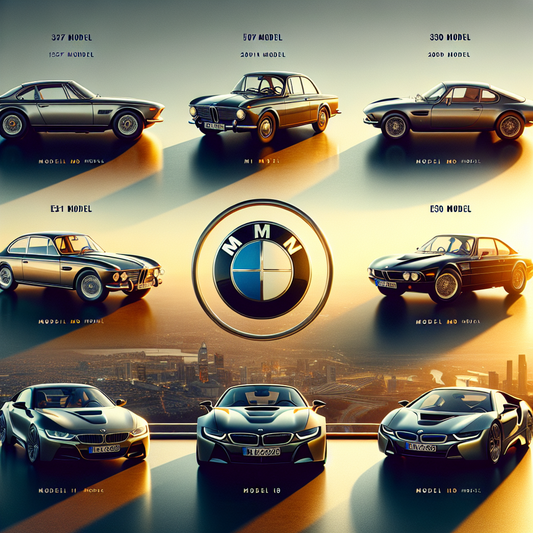 Los Modelos Más Icónicos de BMW: Una Celebración a la Ingeniería Alemana de Elite