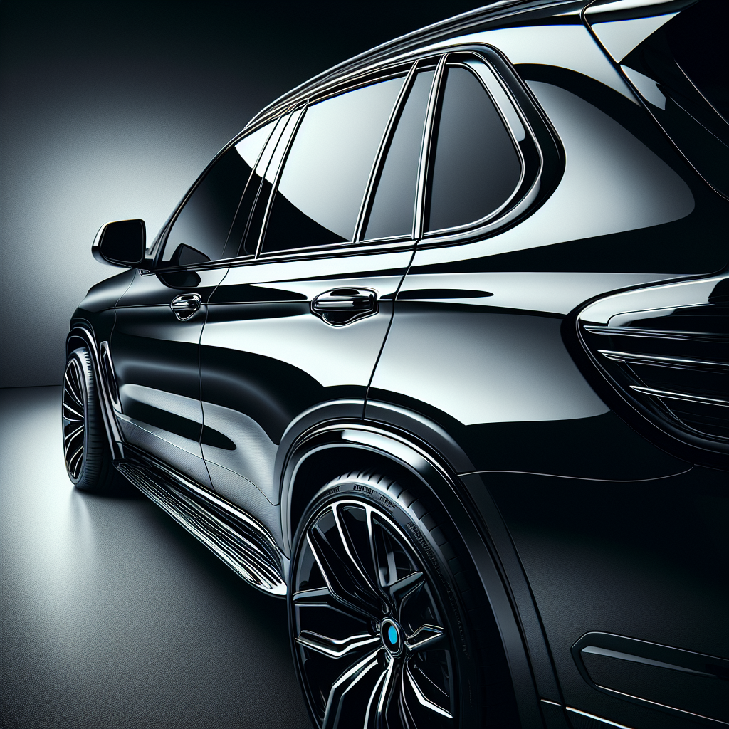 ¡Eleva el Estilo de tu BMW E70 con la Moldura de Ventanilla Lateral Trasera NEGRO BRILLANTE!