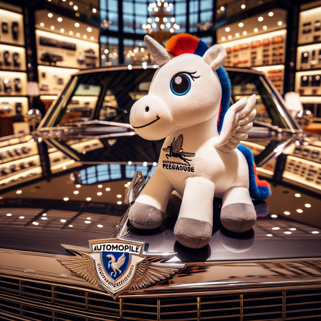 Descubre el Peluche Pegaso Original BMW - Lo último en accesorios BMW