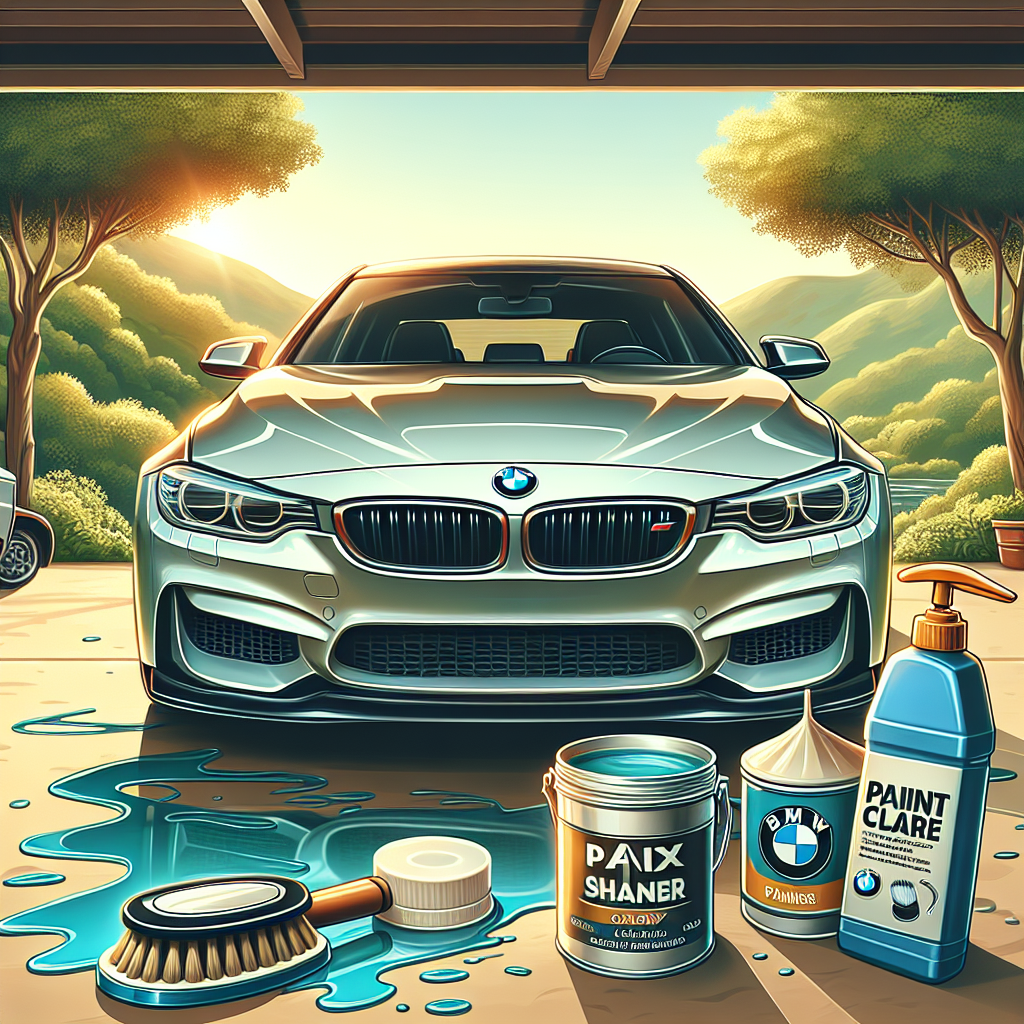 Consejos Esenciales para el Cuidado de la Pintura de tu BMW