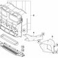 Low Temperature Radiator Seal for BMW X5 E70, X6 E71 (OEM 51647218399). Original BMW.