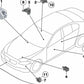 OEM -Türsensor 65779159311 für BMW F07, F10, F11, F01, F02, F04 und Mini R55, R56, R57, R58, R59, R60, R61. Original BMW und Mini.