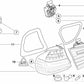 Junta de la luz trasera lateral izquierda para BMW E90N (OEM 63217242149). Original BMW.