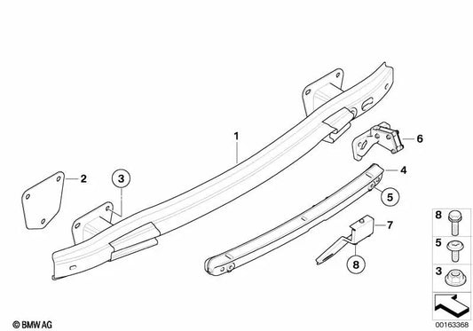 Peso para BMW E82 (OEM 51122996506). Original BMW