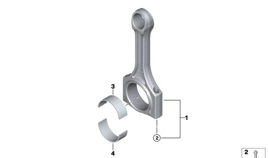 Biela para BMW E53 (OEM 11247526633). Original BMW