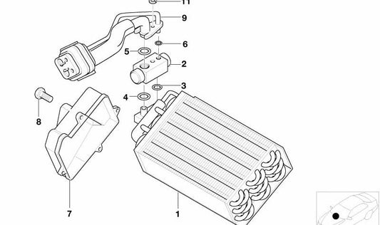 OEM Spring Washer 07119933231 for BMW E21, E30, E36, E12, E34, E23, E32, E38, E31, Z3. Genuine BMW.