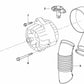 Luftführung para BMW Serie 5 E34, Serie 7 E32, Serie 8 E31 (OEM 12311747208). Original BMW.