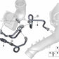 Saugstrahlpumpe mit Rohren für BMW F87N, F80, F80N, F82, F82N, F83, F83N (OEM 13907848455). Original BMW.