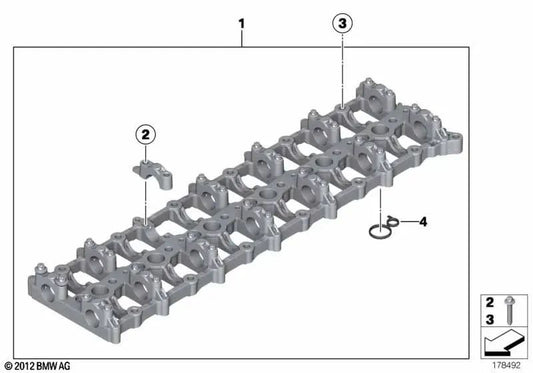 Steuerkasten für BMW E90N, E91N, E92, E92N, E93, E93N, F30, F30N, F31, F31N, F34, F34N, F32, F32N, F33, F33N, F36, F36N, F07, F10, F11, F06, F12, F13, F01, F02, F25, F26, E70N, F15, E71, F16 (OEM 11317800044). Original BMW