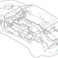 Vorderer Kabelbaum für BMW X5 F85, X6 F86 (OEM 61129351004). Original BMW