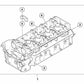 Befestigungsschraube für BMW 3er E90, E92, E93 (OEM 07129905828). Original BMW