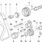 Muelle de compresión para BMW E21, E30, E12, E28, E34 (OEM 11311267746). Original BMW