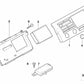 Botón giratorio Menú Monitor de a bordo para BMW E46, E53 (OEM 65528384683). Original BMW