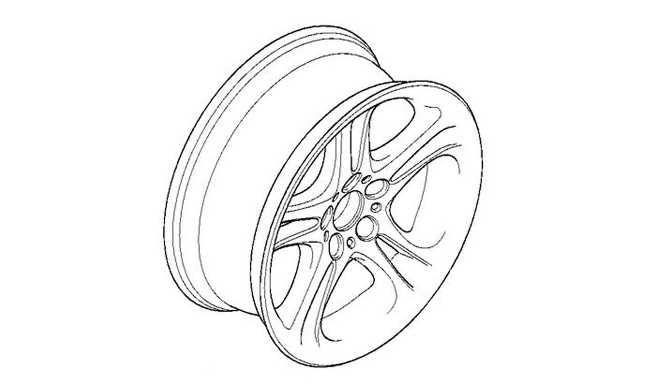 Llantas de Aluminio Classic Doppelspeiche 59 para BMW E52 (OEM 36111096198). Original BMW