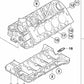 Tornillo hexagonal con arandela para BMW Serie 3 E90, E92, E93, Serie 5 E60, E61, Serie 6 E63, E64 (OEM 11117838986). Original BMW