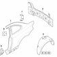 Rear left wheel arch cover for BMW E82, E88 (OEM 51717166249). Original BMW.