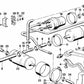 Bomba de combustible OEM 16121150201 para BMW E21, E30, E12, E28. Original BMW.