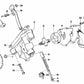 Perno de soporte para BMW Serie 3 E21, E30 Serie 5 E12, E28 (OEM 11411250426). Original BMW.