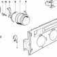 Contacto de muelle para BMW Serie 6 E24 (OEM 64111361126). Original BMW