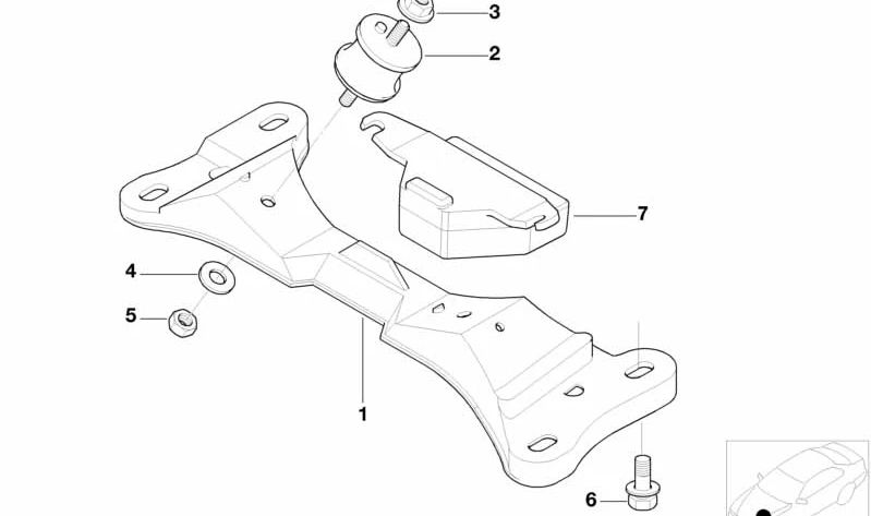 Amortiguador de vibraciones OEM 23002282310 para BMW E46, E90, E91, E92, E93, E81, E82, E87, E88. Original BMW.