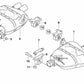 Cojinete de goma derecho para BMW Z4 E85, E86 (OEM 18207836638). Original BMW.