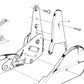 Cubierta inferior interior derecha para BMW E28, E23 (OEM 52101912408). Original BMW