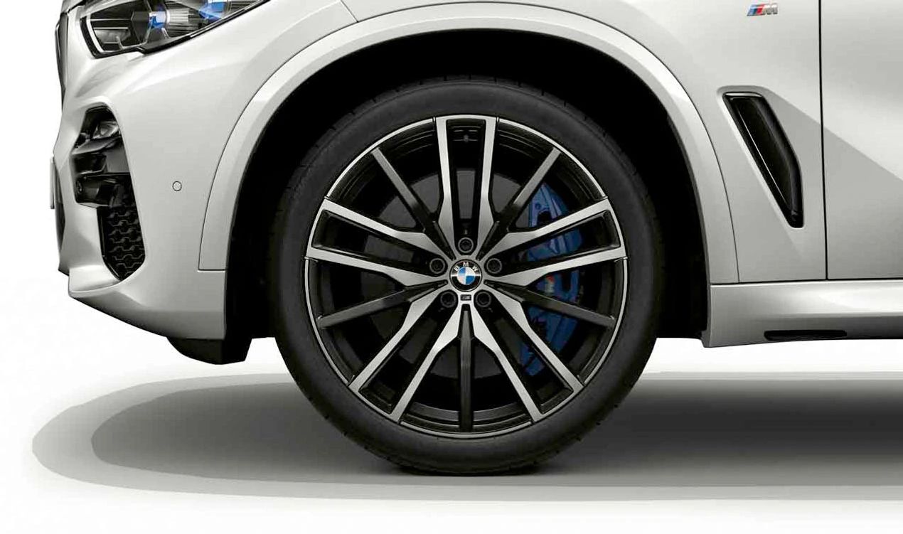 M Double Spoke 742 wheels for BMW X5 G05, G18, X6 G06 (OEM 36118090014). Genuine BMW.