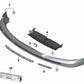 Spoiler frontal imprimado para BMW Serie 7 G12 (OEM 51117992030). Original BMW