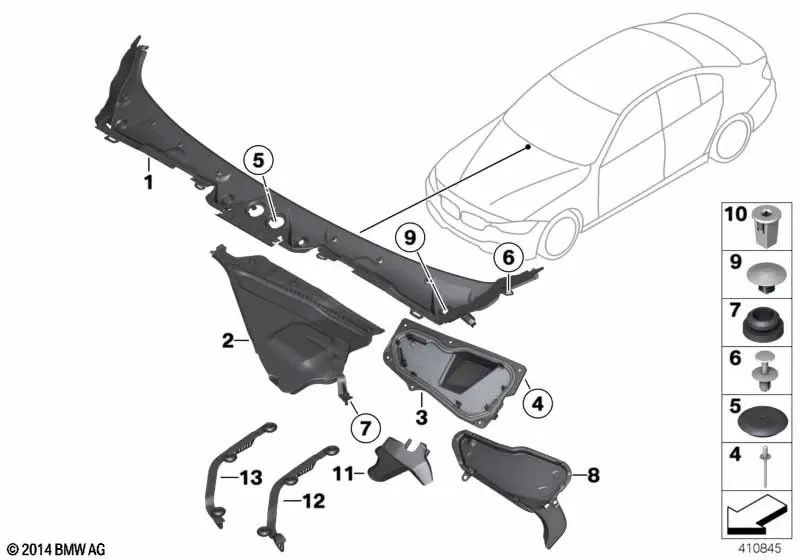 Torpedo Para Bmw F34. Original Recambios