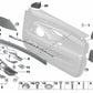 Embellecedor elevalunas izquierdo para BMW F10, F11, F18 (OEM 51417225895). Original BMW