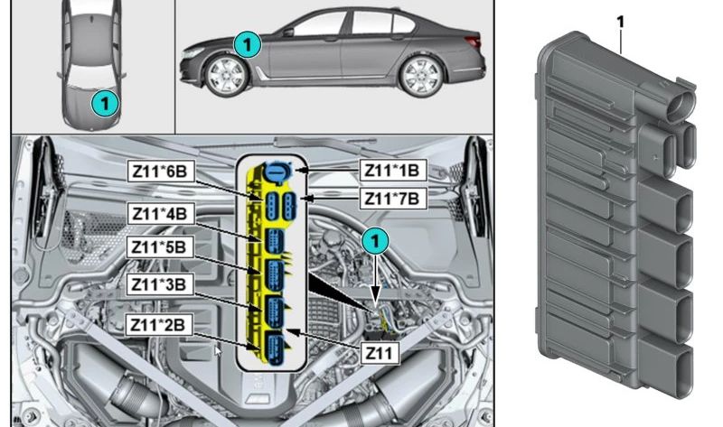 Módulo de Suministro Integrado para BMW Serie 2 G87, Serie 3 G20N, G21, G21N, G80, G81, Serie 4 G82, G83, Serie 5 F90, G30, G31, Serie 7 G11, G12, Serie 8 F91, F92, F93, G14, G15, G16, X3 F97, X4 F98, X5 F95, G05, X6 F96, G06, X7 G07 (OEM 12638638552). Or