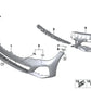 Adaptador para Aislamiento del Compartimento del Motor para BMW G20, G20N, G21, G21N, G28, G28N (OEM 51758072545). Original BMW