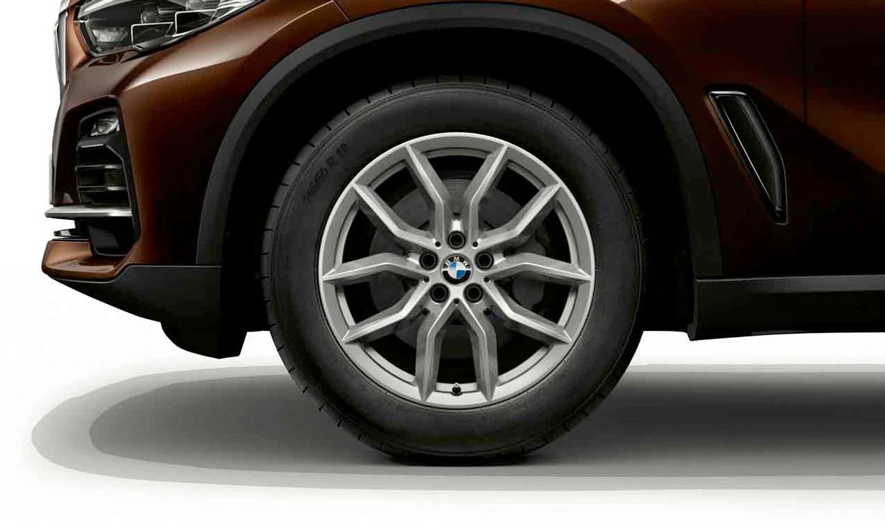 V-Spoke Aluminum Wheels 734 for BMW X5 G05, G05N, X6 G06 (OEM 36116880685). Original BMW