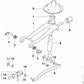 Palanca de cambios para BMW E46 (OEM 25117543189). Original BMW