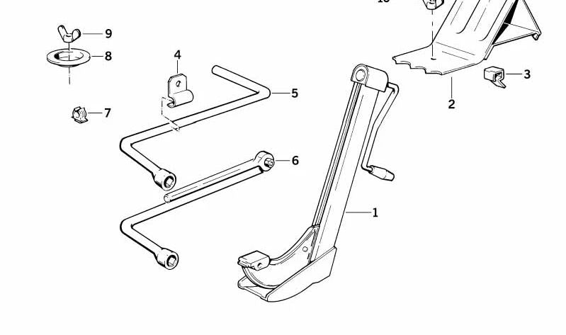 Tuerca mariposa OEM 07119924038 para BMW E36, E46, E34, E39, F11, E38, E65, E66. Original BMW.