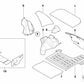 Isoliermatte für BMW 3er E36 (OEM 51478146558). Original BMW