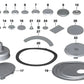 Lenksäulenöffnungsabdeckung für BMW 1er F20, F21, 2er F22, F23, F87, 3er F30, F31, F34, F35, F80, 4er F32, F33, F36, F82, F83 (OEM 51477422490). Original BMW