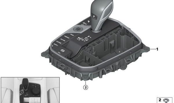 Centro de Control Consola Central para BMW Serie 4 G26E (OEM 61315A7DFC3). Original BMW