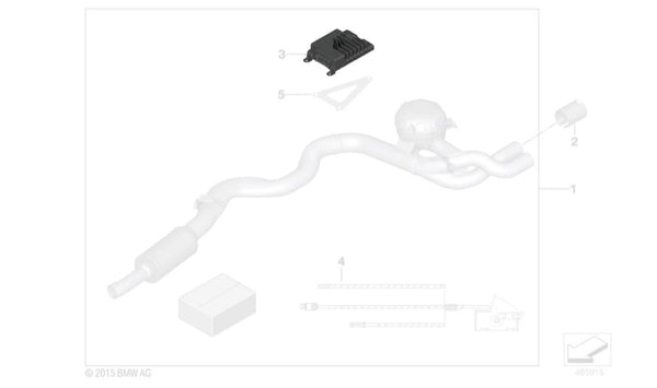 Módulo de sonido activo OEM 65122410182 para BMW F30, F31, F32, F33, F36 (Compatibilidad completa con todas las variantes). Original BMW.