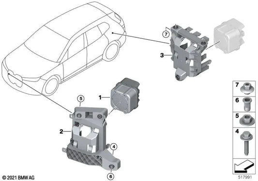 Soporte para BMW i I20 (OEM 65152898181). Original BMW