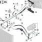 Druckrohr für BMW 7er F01, F02 (OEM 64539120007). Original BMW.