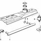 Levier de changement OEM 25111204425 pour BMW E21, E12. BMW d'origine.