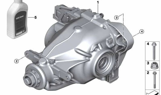 Diferencial trasero OEM 33108647923 para BMW G42, G20, G21, G28, G22, G23. Original BMW.