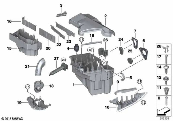 Placa de soporte para BMW X5 E70, E70N, X6 E71 (OEM 12907552112). Original BMW.