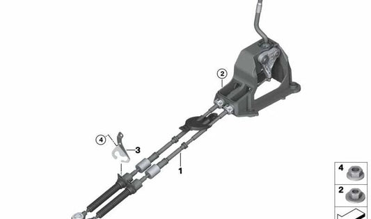 Komplette Änderung 6 Geschwindigkeiten für BMW F52, F46, F48, F39 (OEM 25118687538). Original BMW