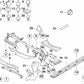 Abschlusswand Motorraum Mitte for BMW Series 5 E39 (OEM 51718158237). Genuine BMW